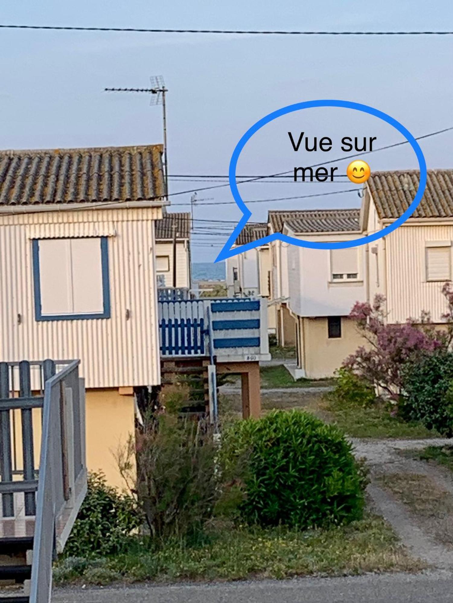 Maison Chalet 200 M De La Plage Climatisation Et Wifi Gruissan Ngoại thất bức ảnh