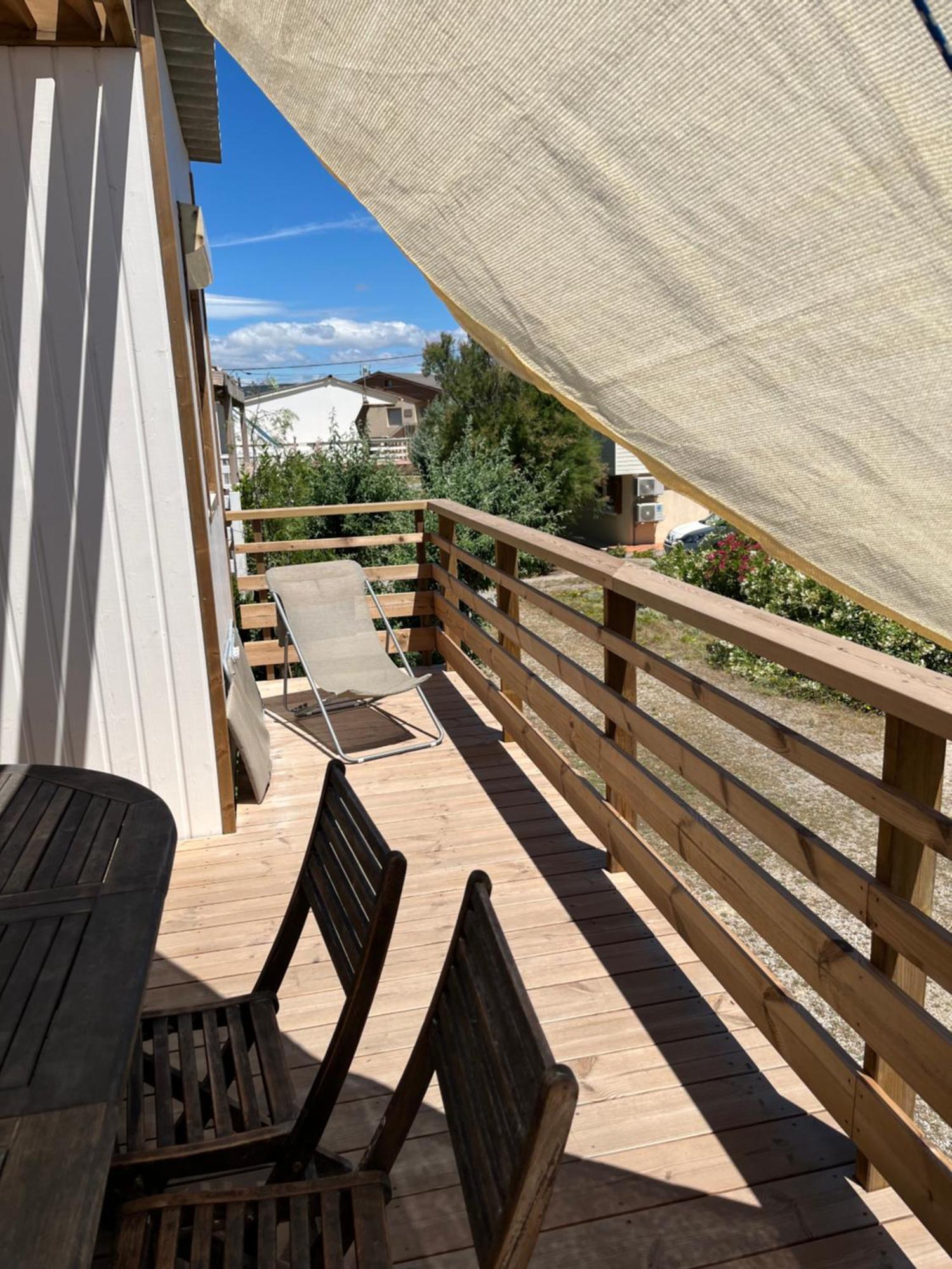 Maison Chalet 200 M De La Plage Climatisation Et Wifi Gruissan Ngoại thất bức ảnh